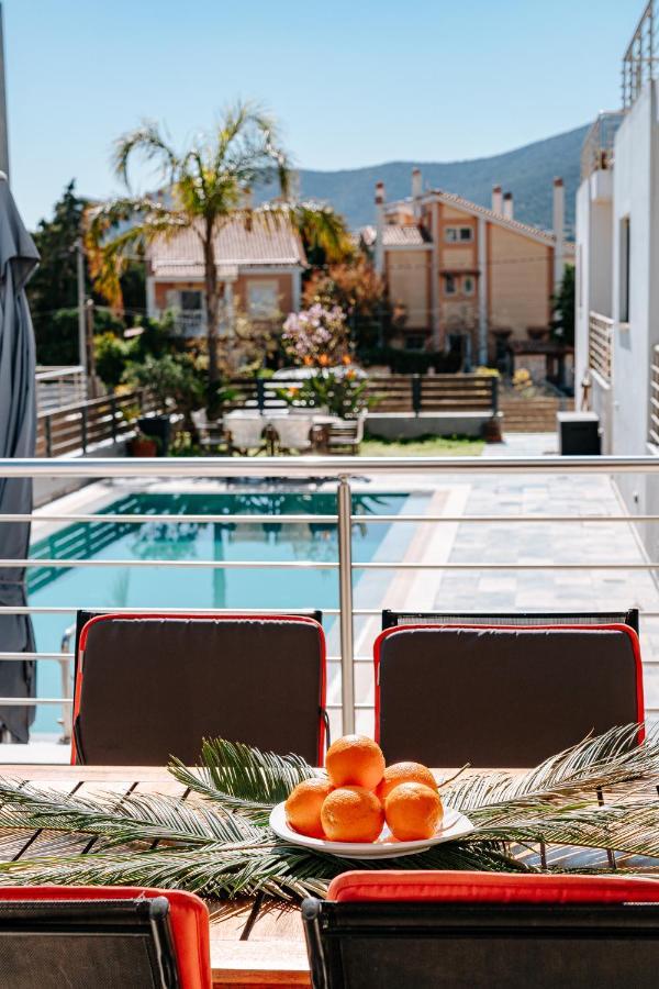 Villa The Palm, Beach & Airport Closeby - Pool Pórto Ráfti Eksteriør bilde