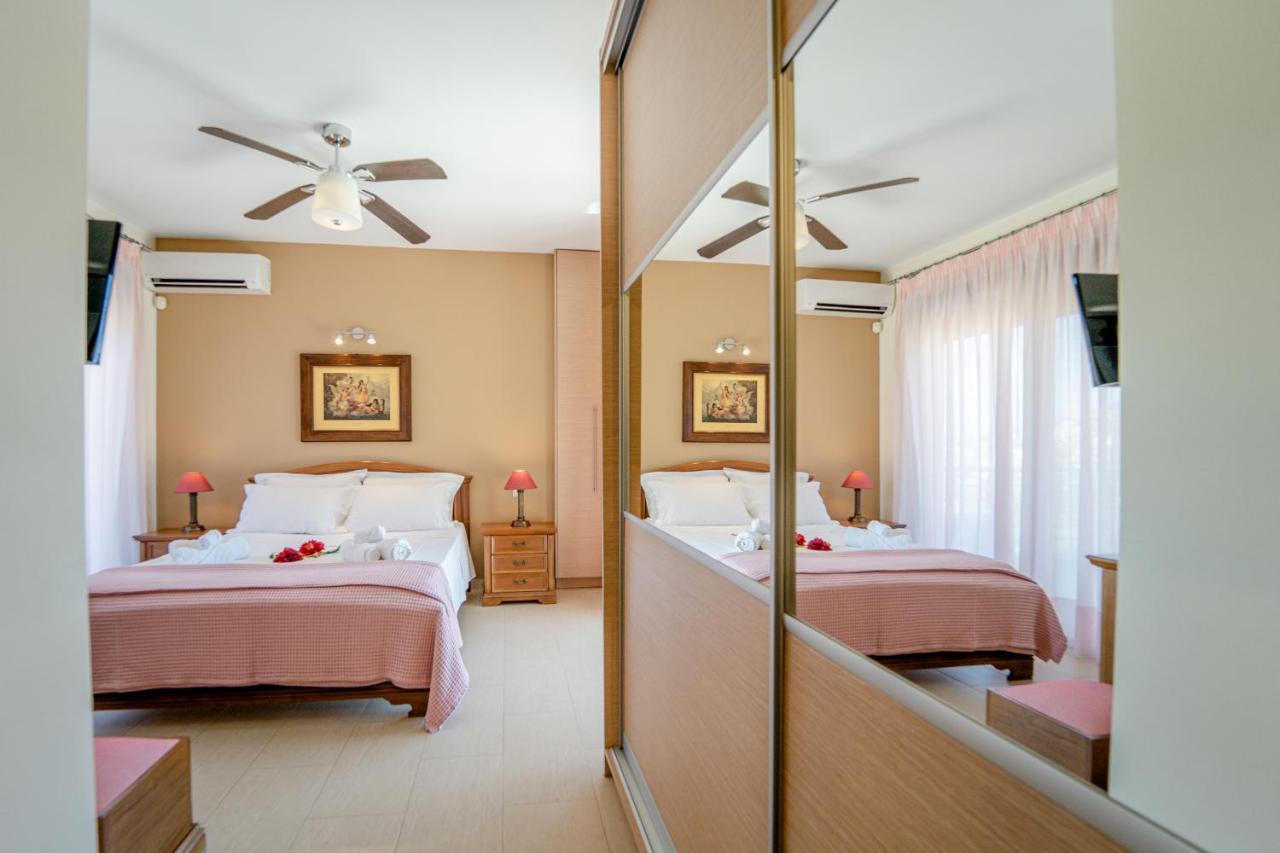 Villa The Palm, Beach & Airport Closeby - Pool Pórto Ráfti Eksteriør bilde