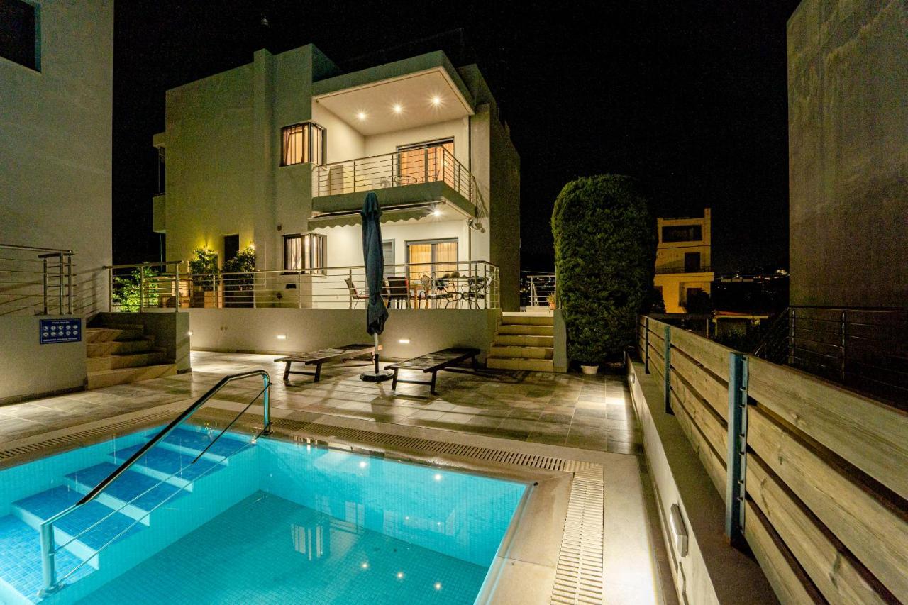 Villa The Palm, Beach & Airport Closeby - Pool Pórto Ráfti Eksteriør bilde