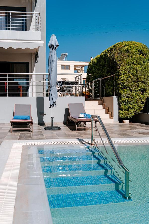 Villa The Palm, Beach & Airport Closeby - Pool Pórto Ráfti Eksteriør bilde