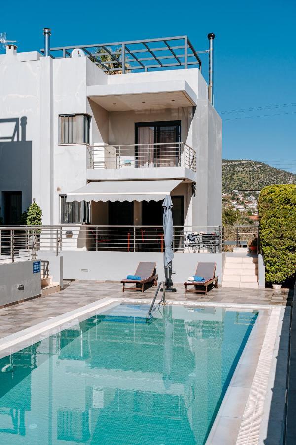 Villa The Palm, Beach & Airport Closeby - Pool Pórto Ráfti Eksteriør bilde
